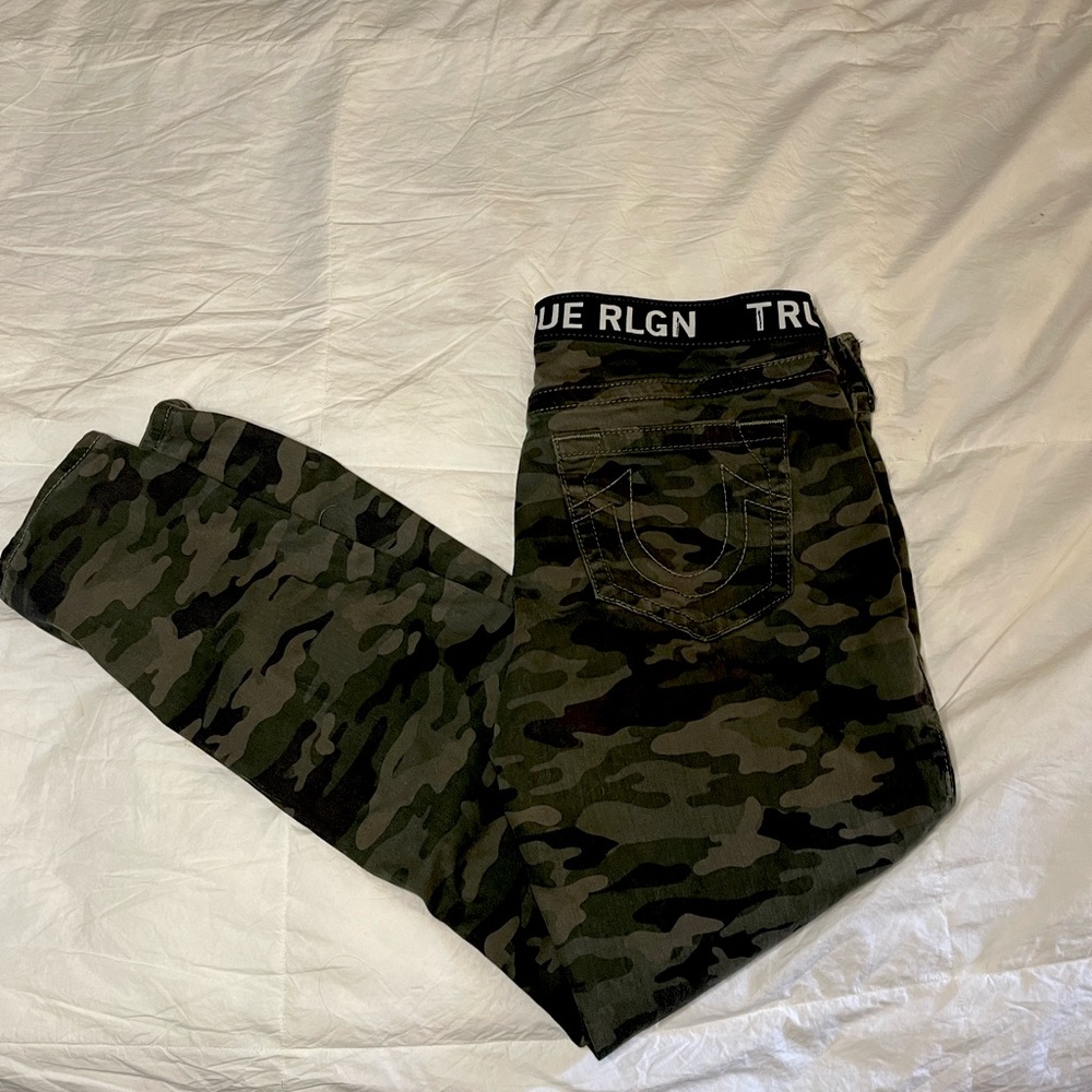 True religion jeans camo print!!!